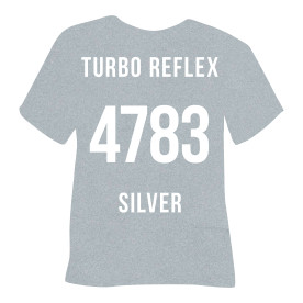 Reflektierende Flexfolien-Poli-Flex 4783 TURBO Reflex. 5 Sek./130°C Breite: 50cm / Länge: ab 1 Lfm.