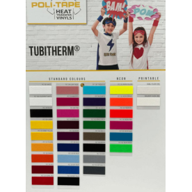 Plotterfolien-Sets-Farbkarte Poli-Tape Tubitherm