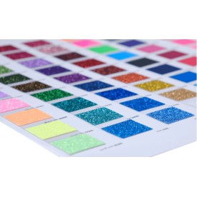 Muster bestellen-Siser Glitter Flexfolie Muster A4